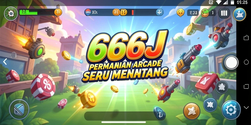 Gameplay seru dan menantang dari 666J dalam aksi.