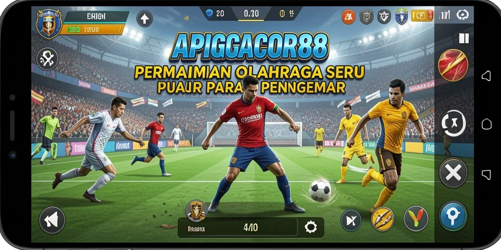 Tampilan menarik dari gameplay APIGACOR88 berkualitas tinggi dan kompetitif.