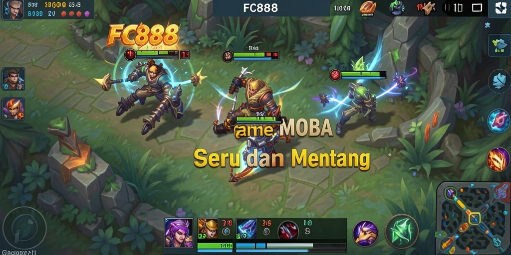 Gameplay seru dan strategi mendalam di FC888.