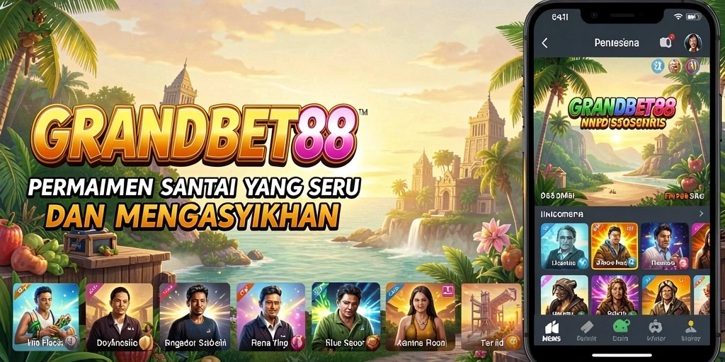 Tangkapan layar gameplay GRANDBET88 yang menarik dan penuh warna.