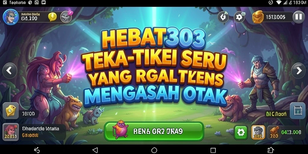 Tampilan gameplay HEBAT303 yang mengasyikkan dan menantang.