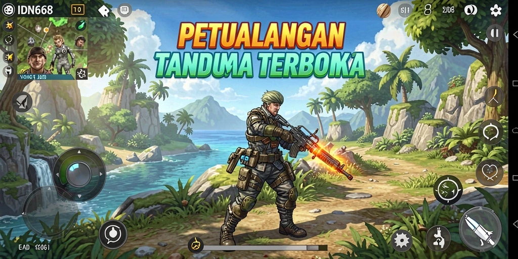 Tampilan gameplay <strong>IDN668</strong> yang menakjubkan dalam dunia terbuka.