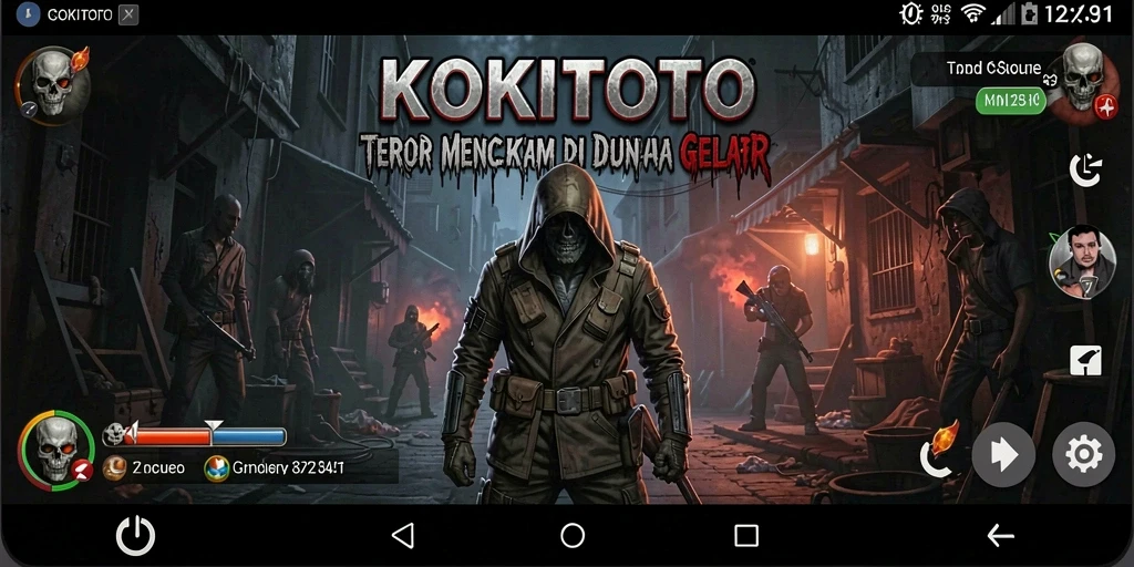 Gameplay menyeramkan KOKITOTO yang penuh ketegangan dan jumpscare.