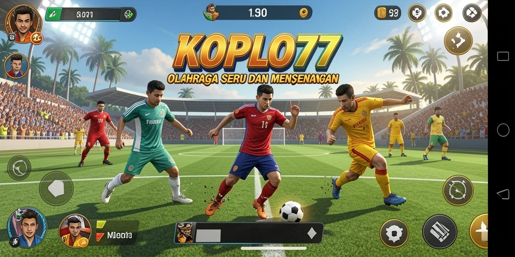 Tampilan permainan <strong>KOPLO77</strong> yang seru dan kompetitif.