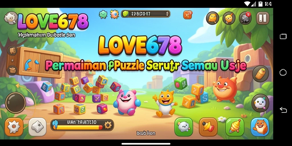 Screenshot gameplay LOVE678 menampilkan tantangan puzzle yang menarik dan seru.