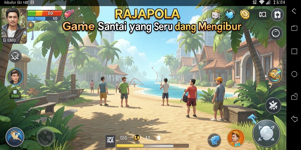 Tampilan menarik dari gameplay RAJAPOLA yang mengasyikkan.