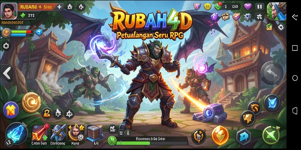 Tampilan menarik dari permainan RPG RUBAH4D yang penuh petualangan.