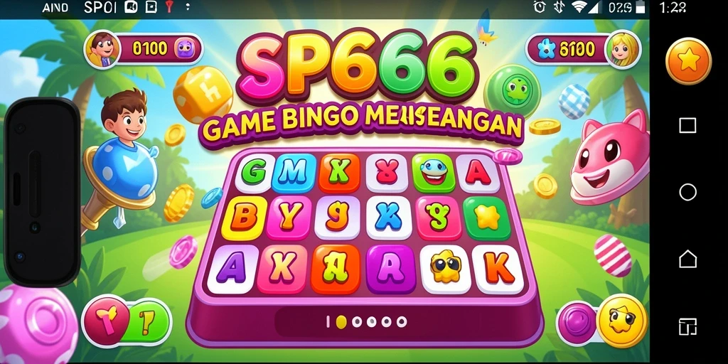 Screenshot gameplay menunjukkan keseruan saat bermain Bingo di SP666.